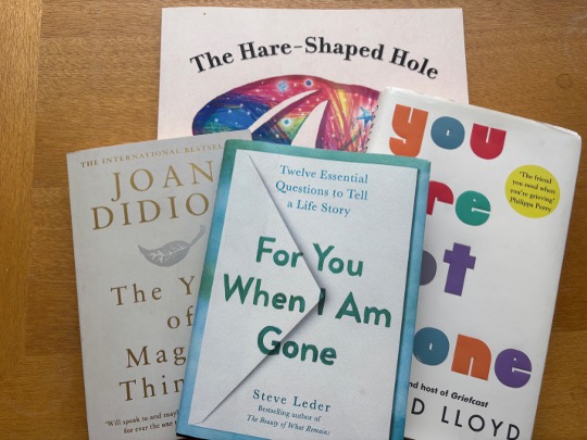 Come and borrow one of our books on bereavement