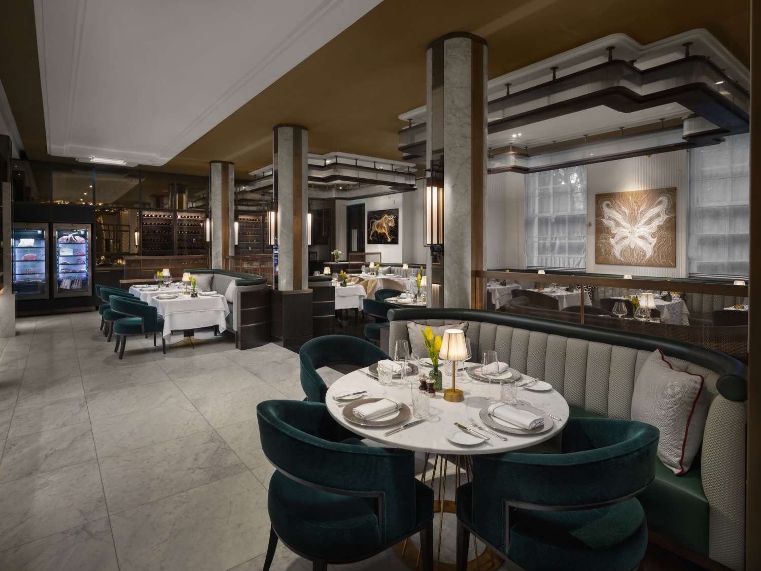 Hotel restaurant