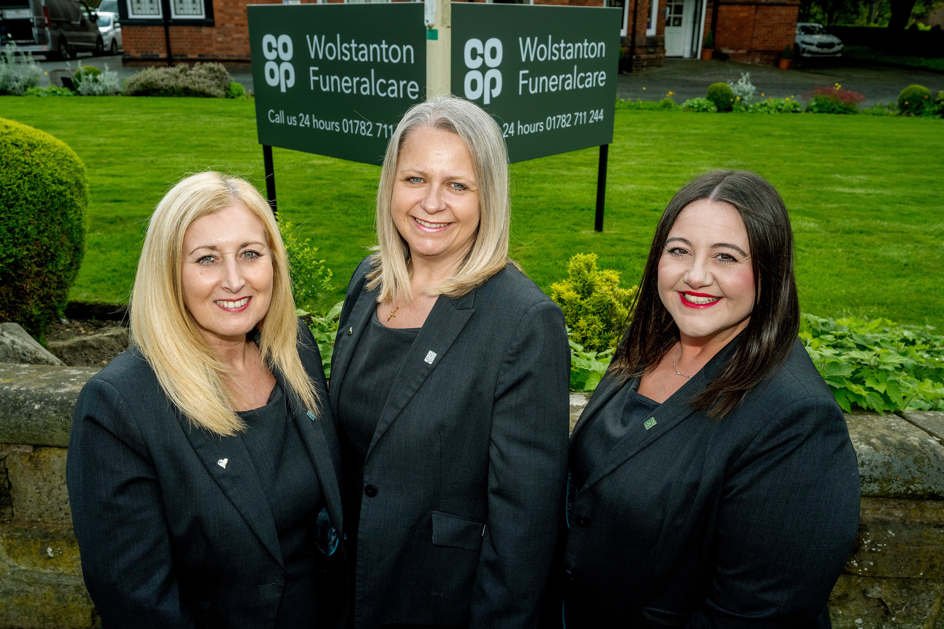 Vicki, Jane and Hayley.