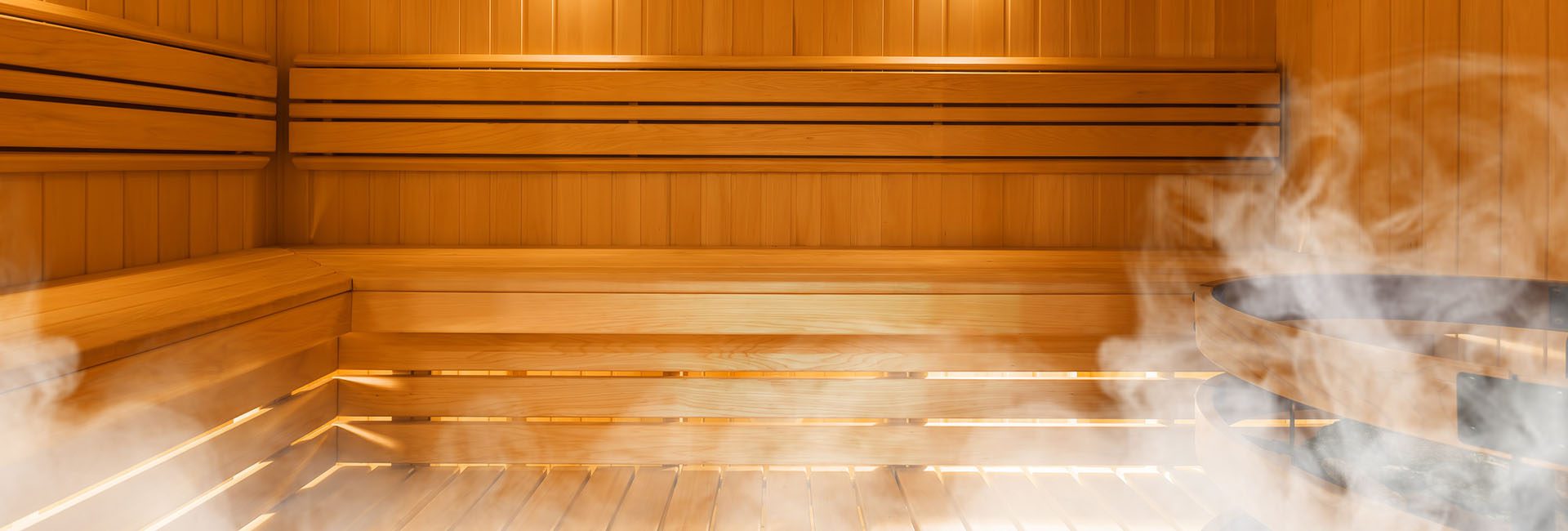 Recover and recharge in the sauna and steam room at PEAK Health & Wellness Center Hayden, ID. Premium recovery amenities for members of our Hayden fitness center.