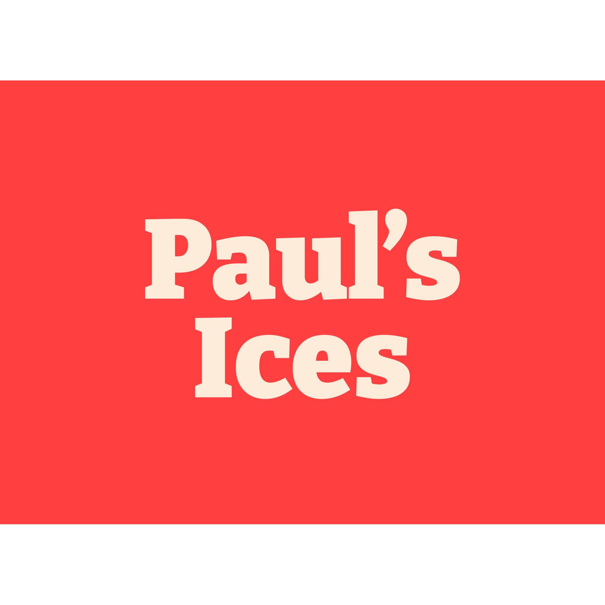 Paul's Ices Logo