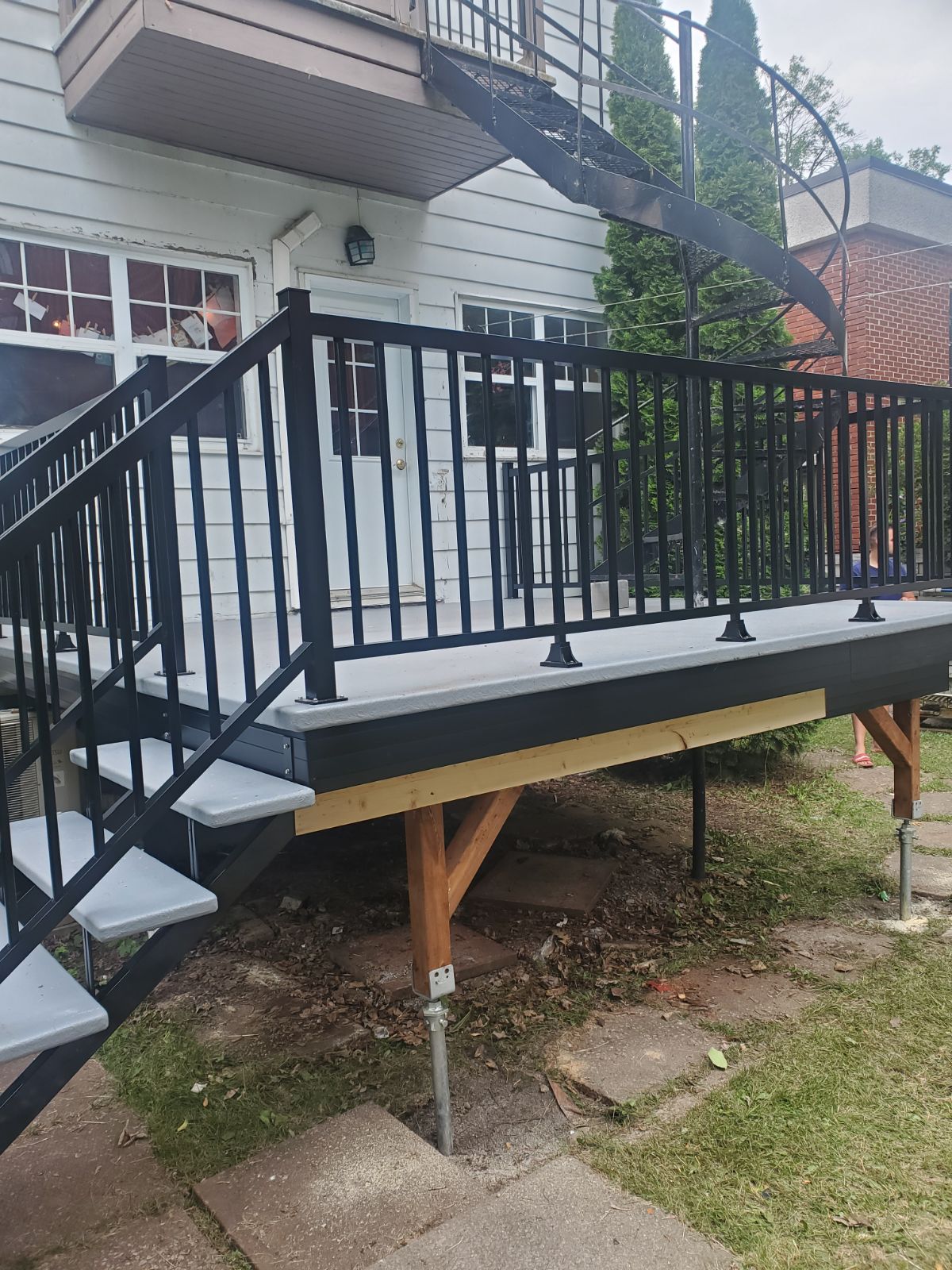 Images Balcon Rive Sud - Balcon fibre de verre Shawinigan