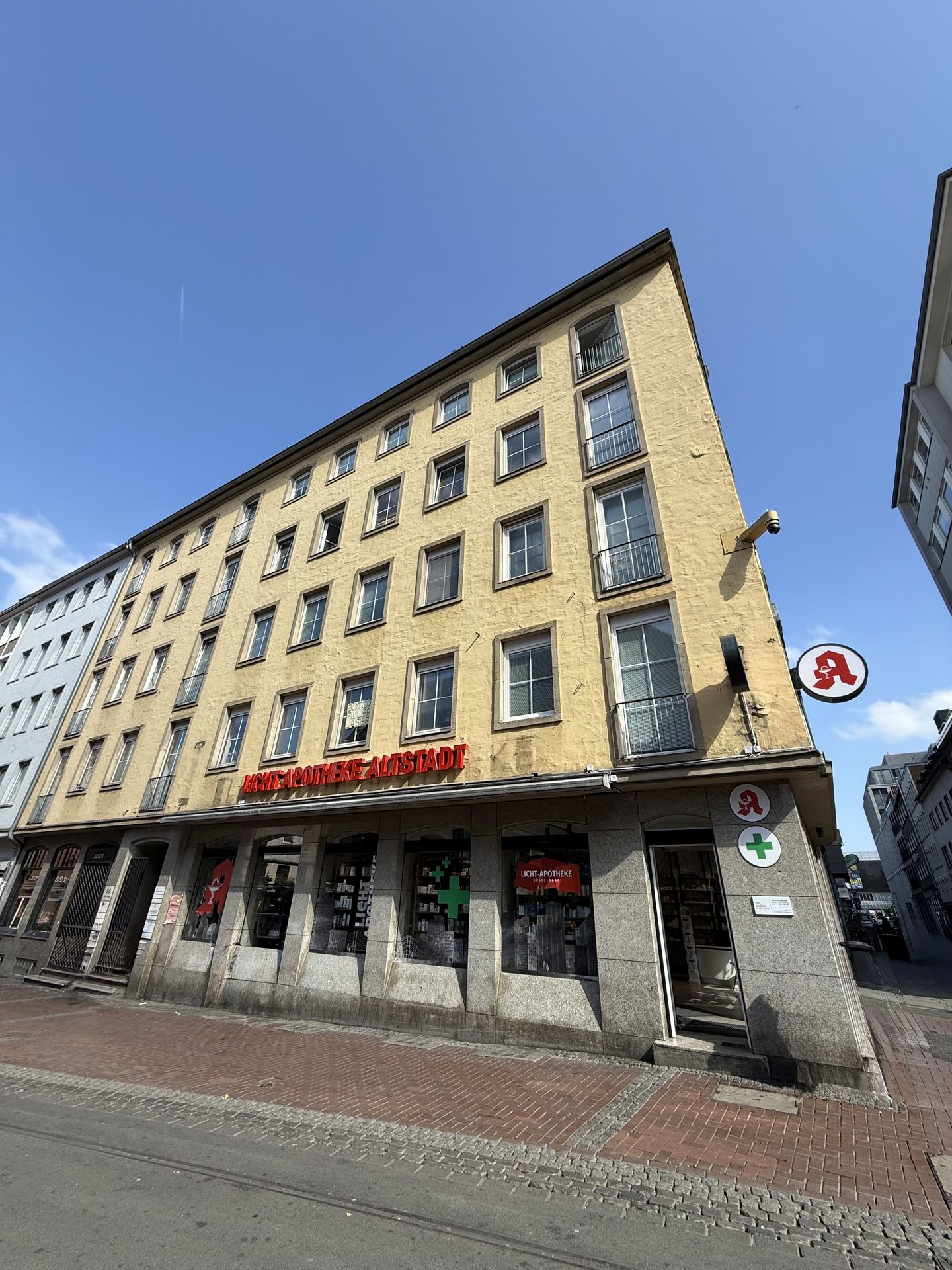 Licht-Apotheke in der Altstadt, Bolkerstr. 56 in Düsseldorf