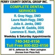 Perry County Dental Group - New Lexington, OH 43764 - (740)342-4156 | ShowMeLocal.com