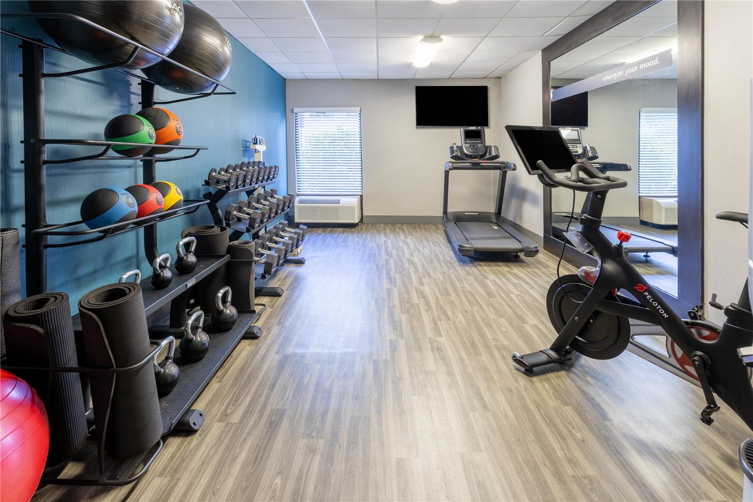 Health club fitness center gym