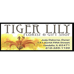 Tiger Lily Flower & Gift Shop Logo