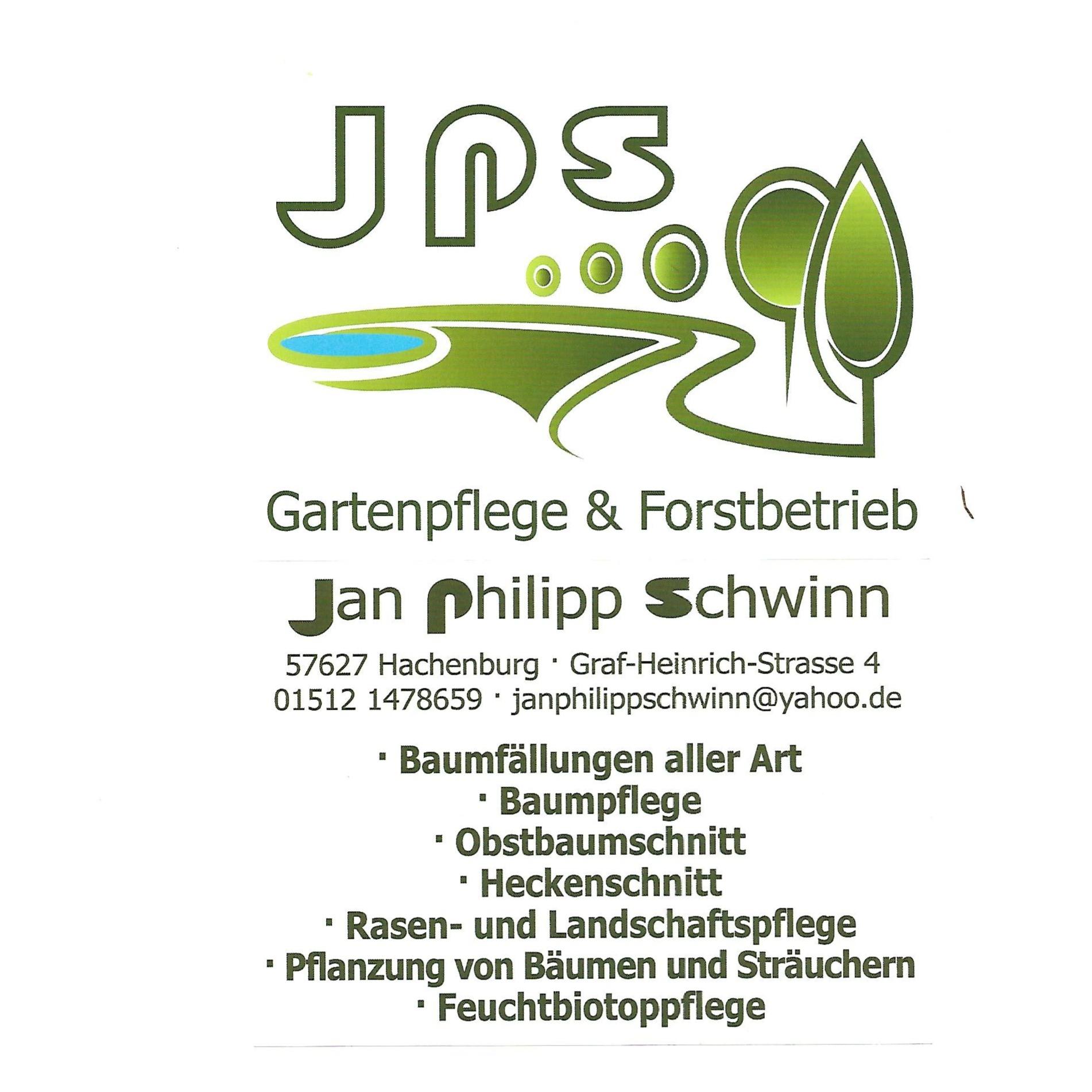 Logo Jan Philipp Schwinn, Gartenpflege & Forstbetrieb