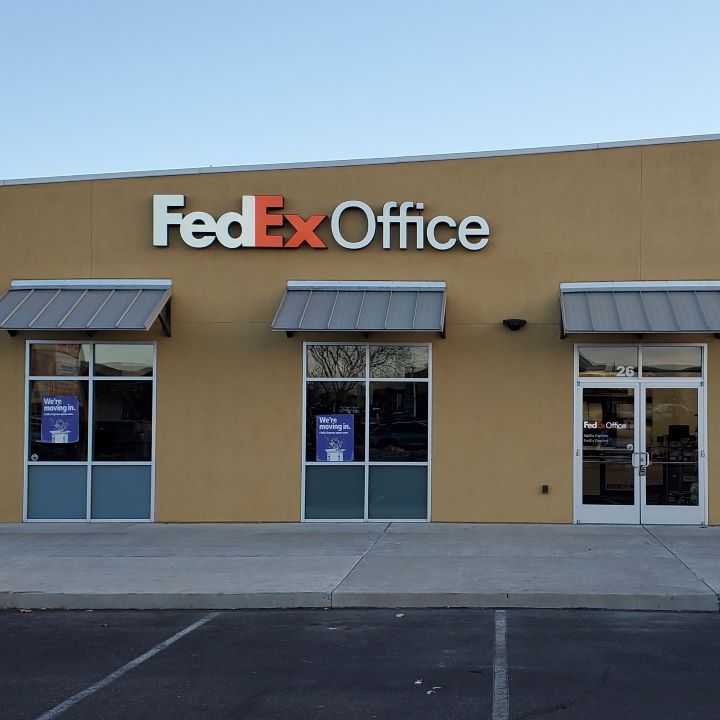 Exterior photo of FedEx Office location at 10701 Corrales Rd NW\t Print quickly and easily in the se FedEx Office Print & Ship Center Albuquerque (505)922-9400