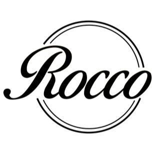 Logo Imbiss Rocco Logo - Gyros, Currywurst und Pommes Waldbröl