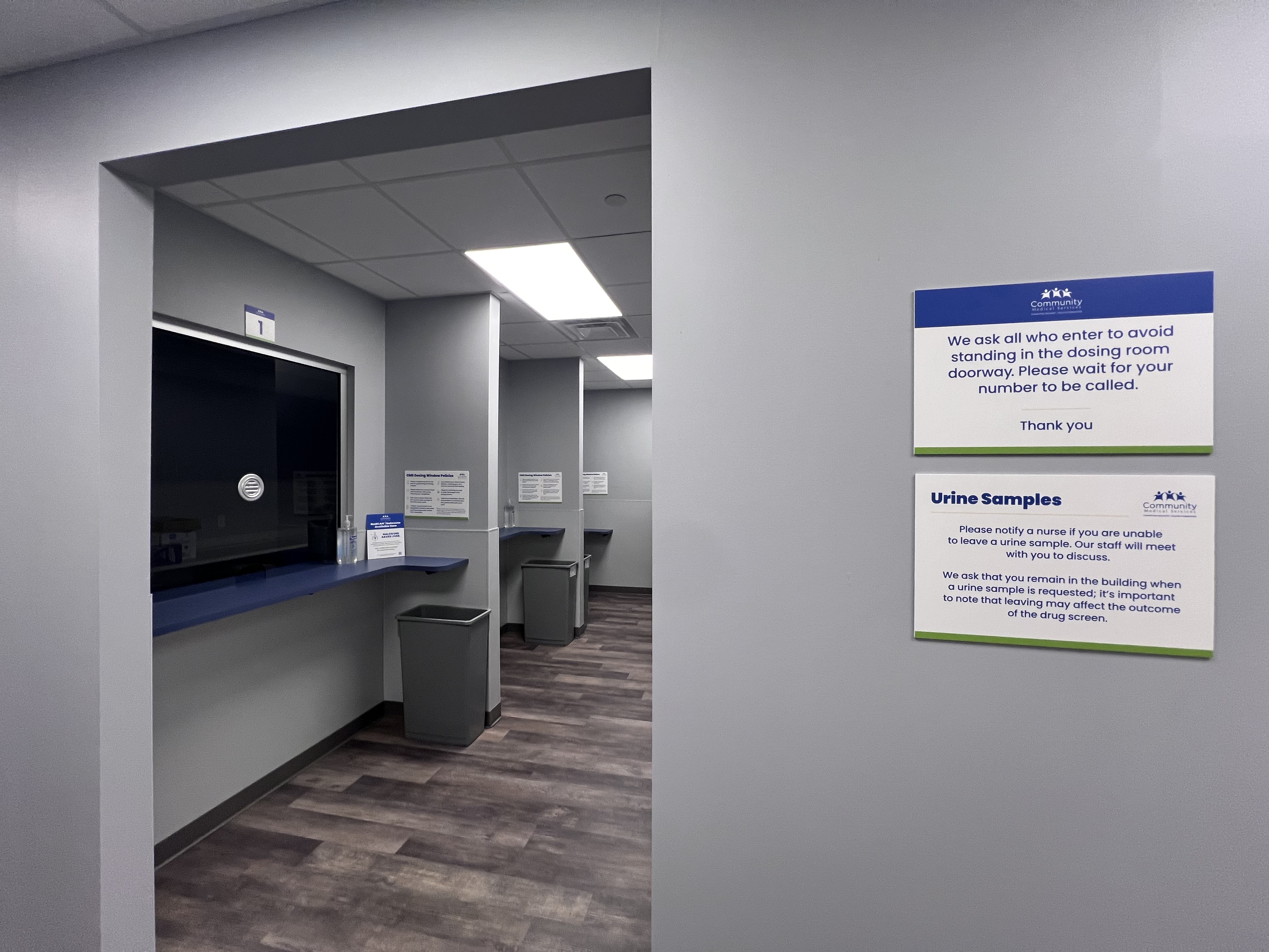 Interior view of Community Medical Services' New Hope, MN clinic.