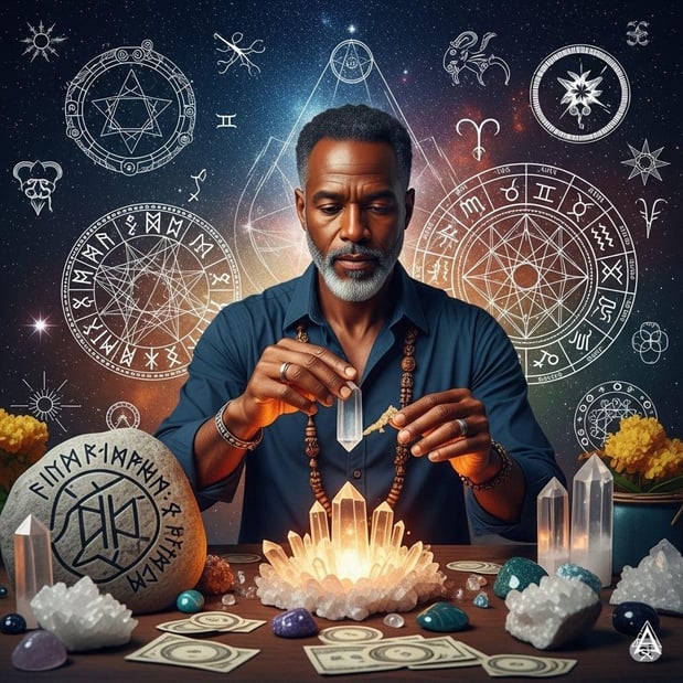 Images Master Vishnu: Psychic & Astrologer
