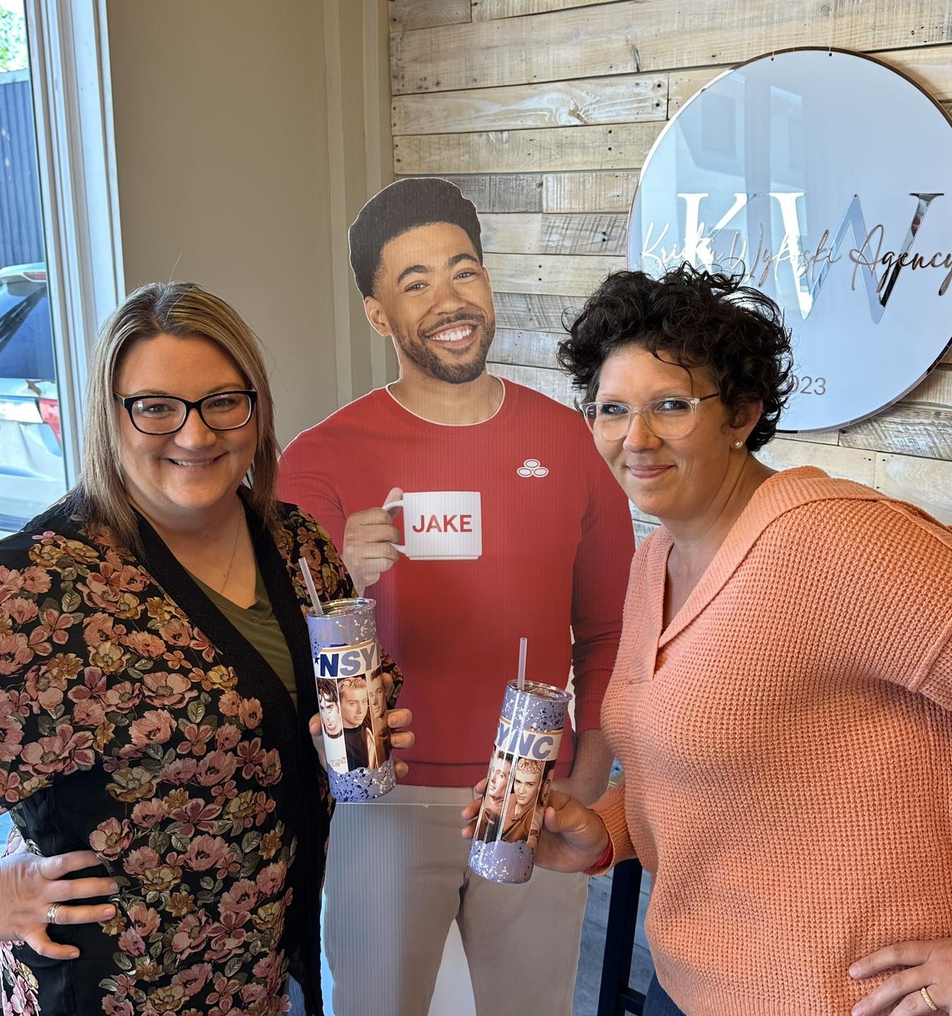 Shoutout to The Blu Door for helping us celebrate “It’s Gonna Be May” day today!