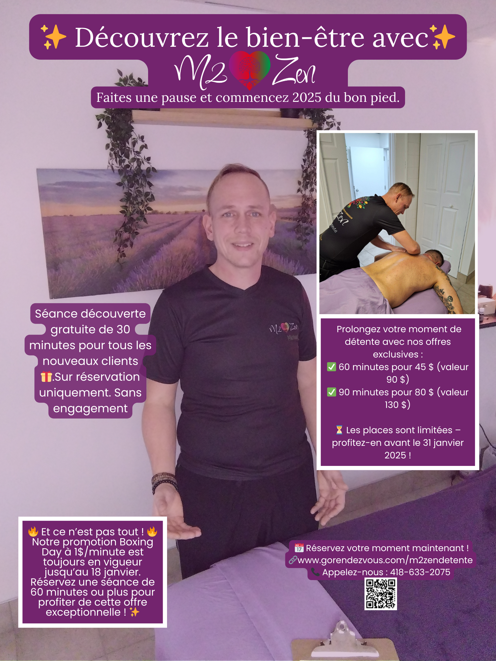 Images M2 ZEN - Massothérapie Ste-Foy