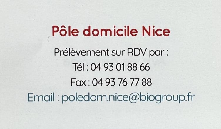 Images BIOGROUP BIOESTEREL - Pôle Domicile Nice