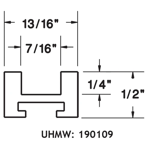 Conveyor Guide Rail Components