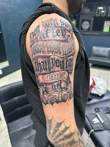 The Shop Tattoo Parlor Logo