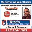 King's Cooling and Heating LLC Logo