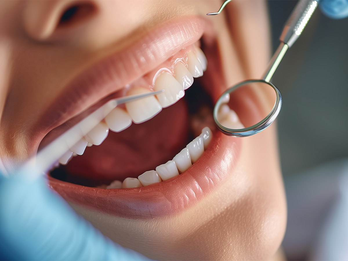 Čiekurkalna zobārstniecība - Vesels smaids un apmierināts pacients pēc ārstēšanas.