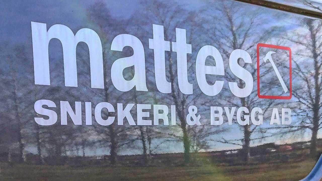 Mattes Snickeri & Bygg I Enköping AB Enköping Mattes Snickeri & Bygg I Enköping AB Enköping