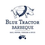 Blue Tractor Barbeque Logo