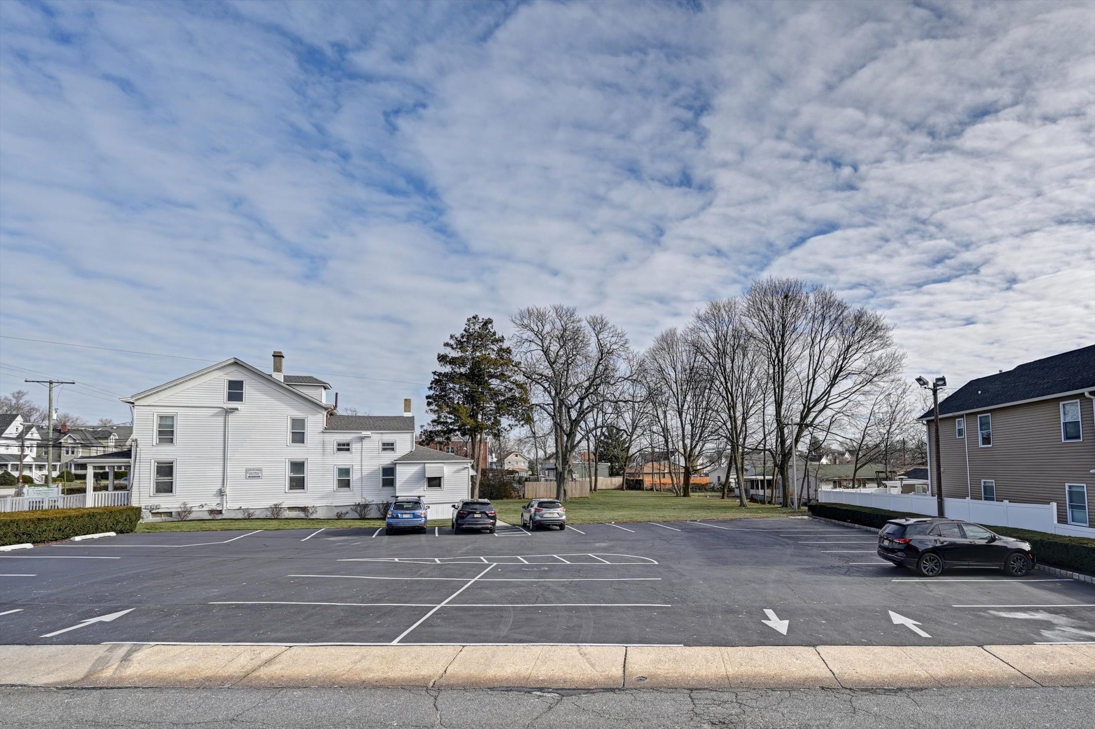 Parking lot at 
Woolley-Boglioli Funeral Home
10 Morrell St
Long Branch, NJ 07740