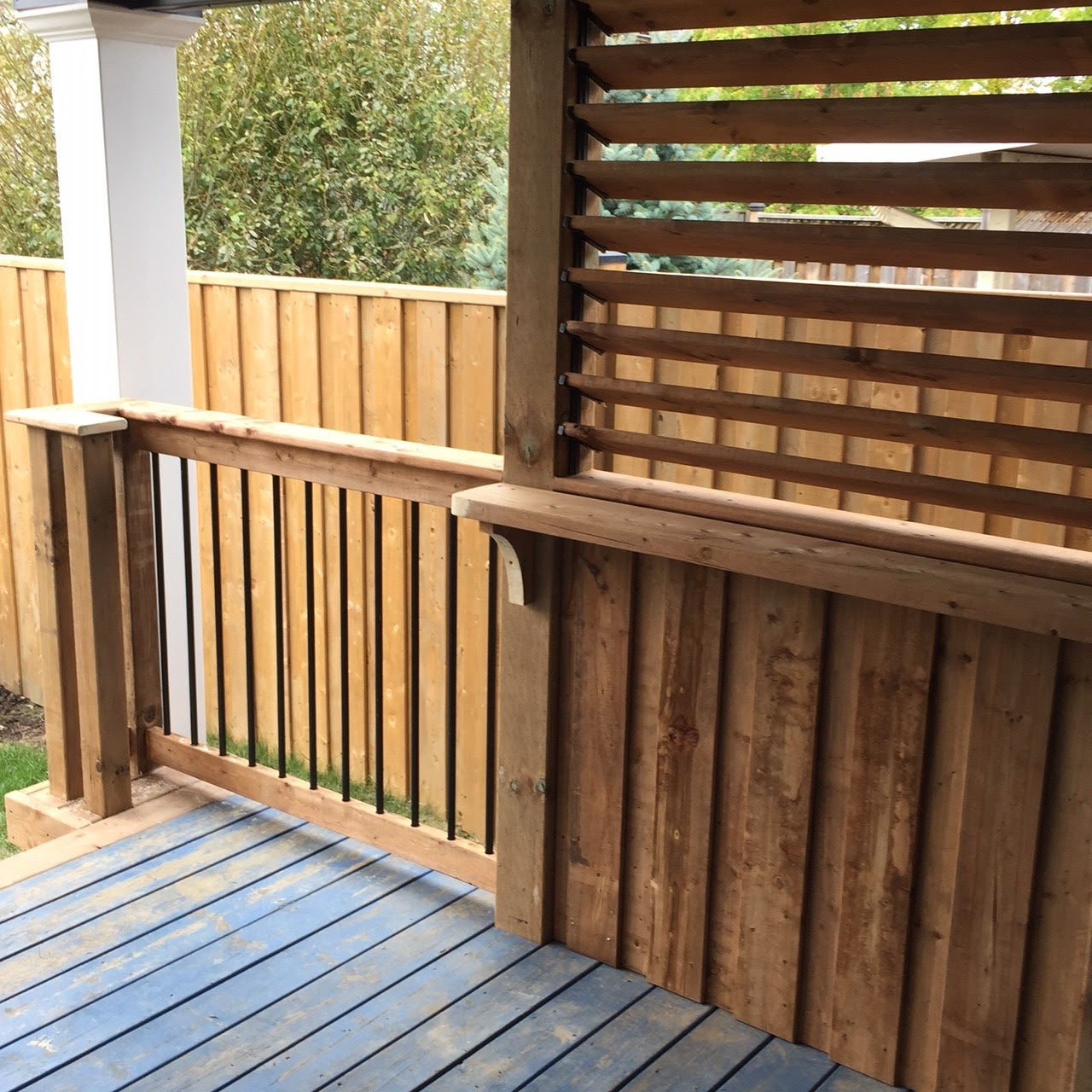Images Bulldog Fence and Deck