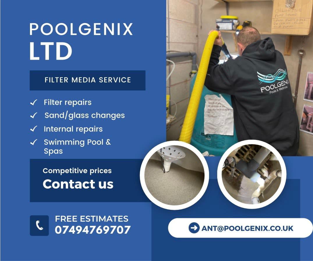 Poolgenix Ltd Melton Mowbray 07494 769707