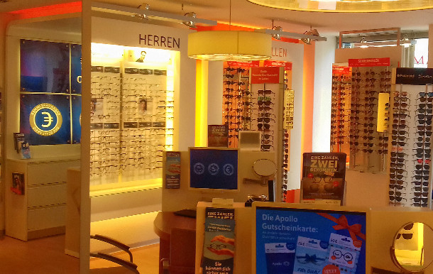 Apollo-Optik, Altstadt 5 in Hof