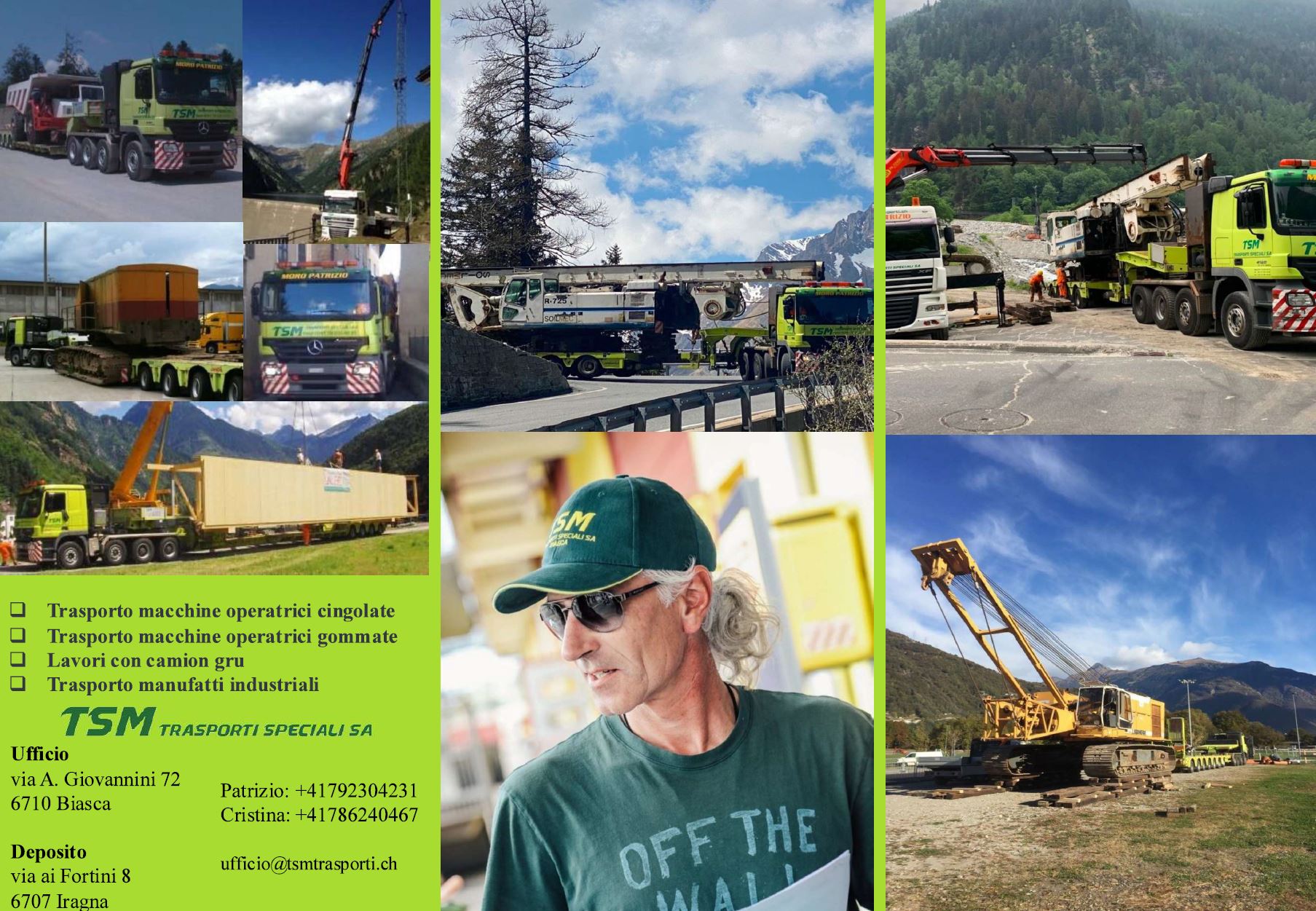 Bilder TSM Trasporti Speciali SA di Patrizio Moro
