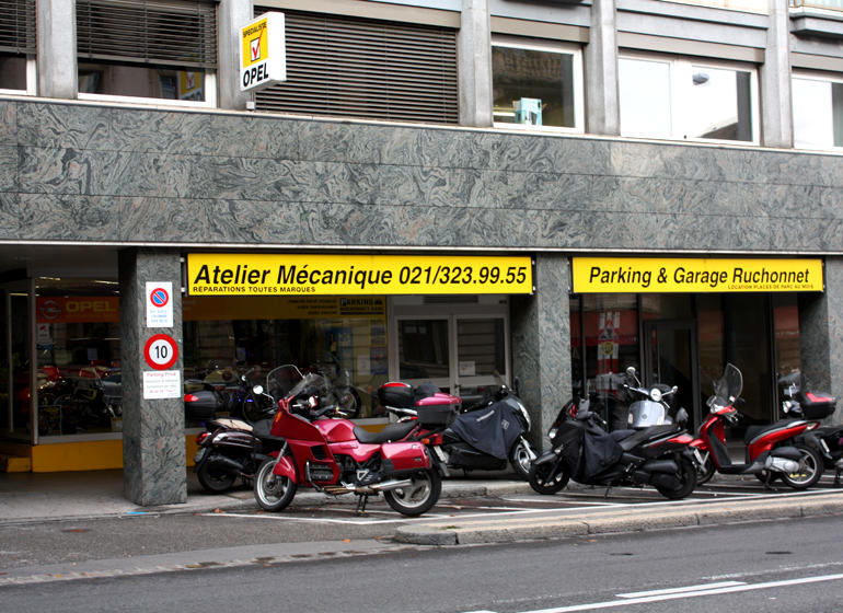 Garage Ruchonnet-Gare, Avenue Louis-Ruchonnet 2 in Lausanne