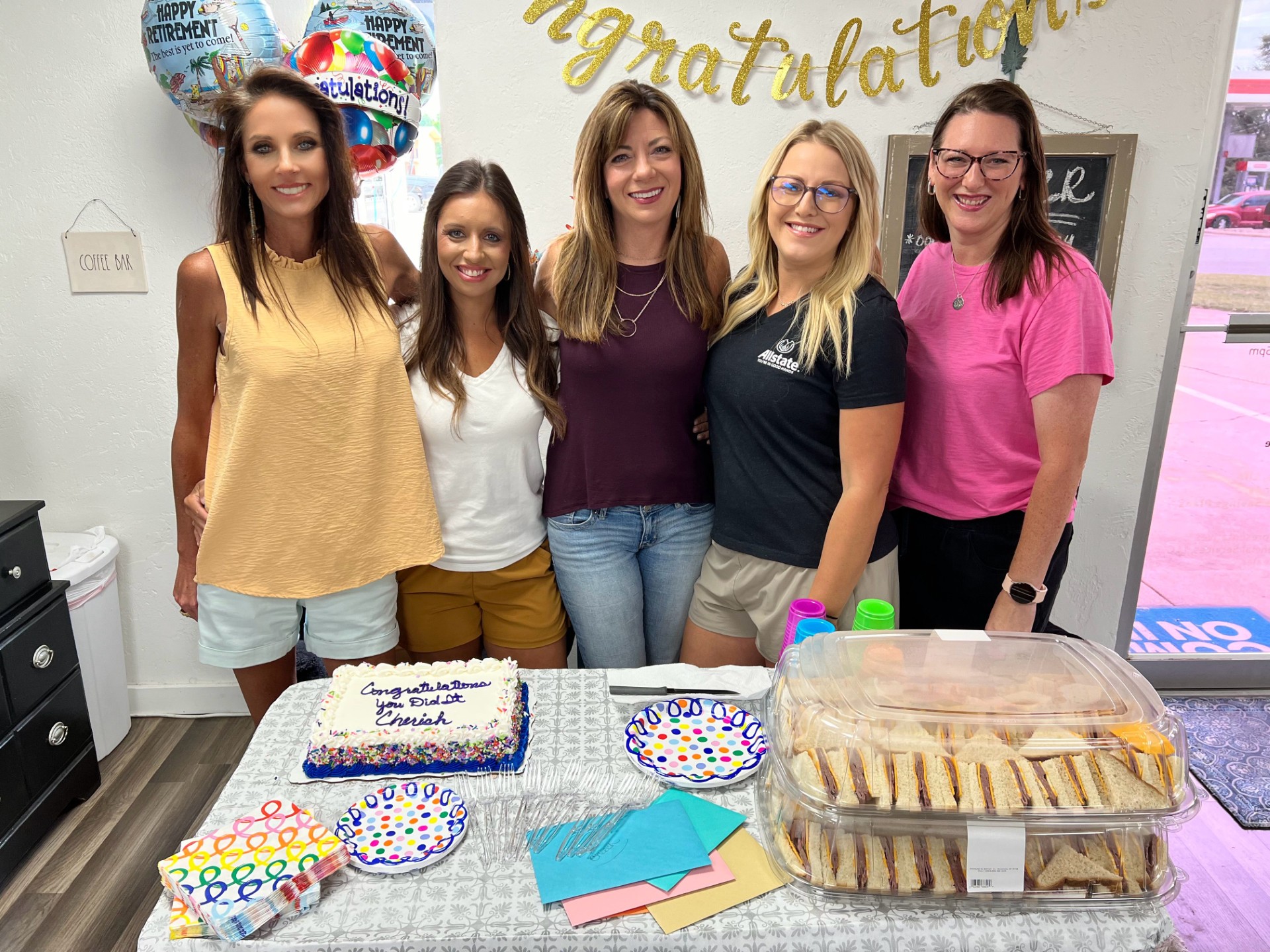 Cherish's Leaving Party