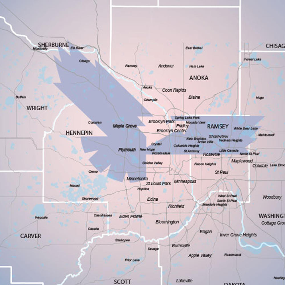American Auto Body serves the entire seven-county metro area including Maple Grove, Andover, Anoka, and Blaine!