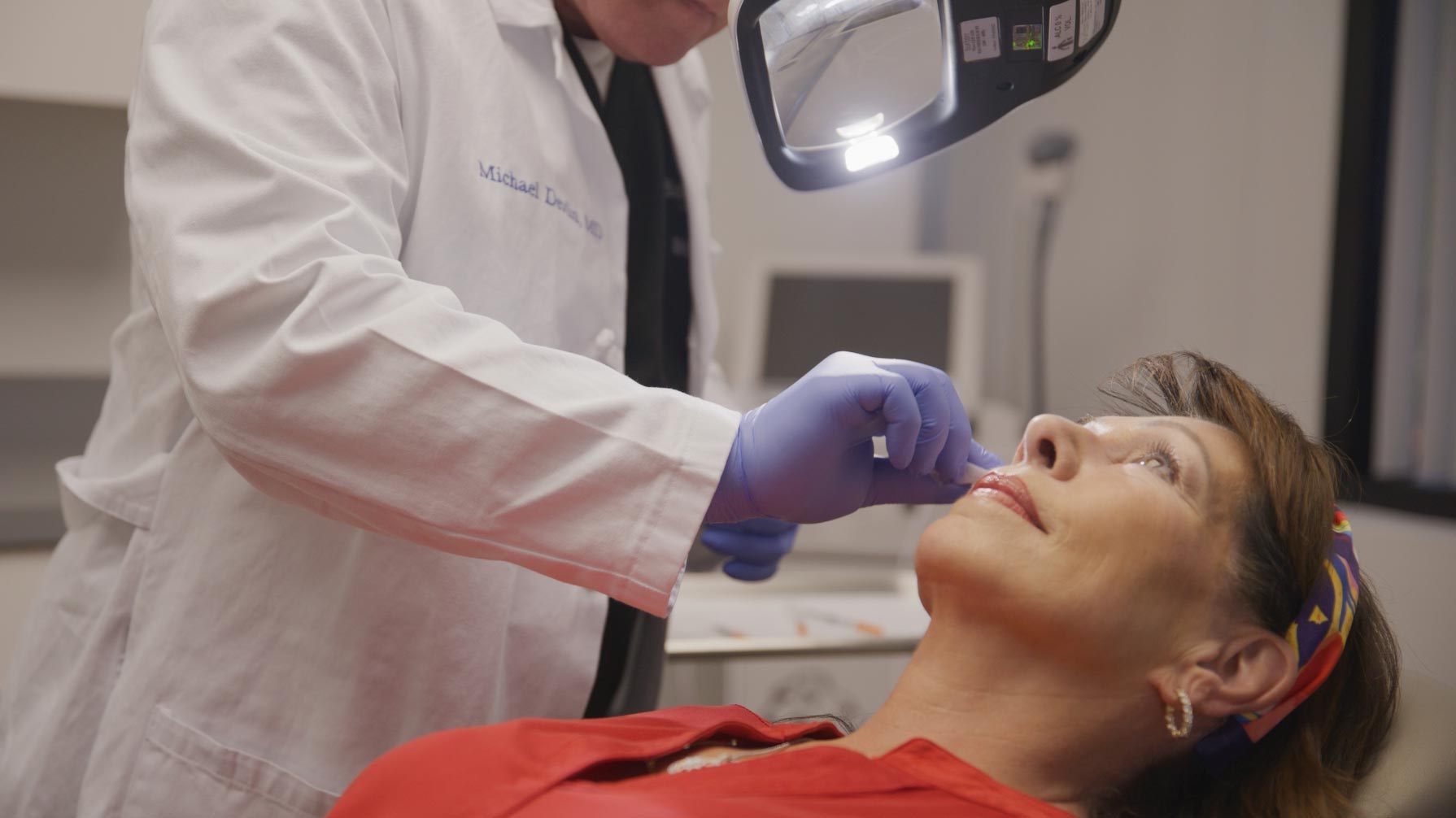 Doctor and patient at Devlin Cosmetic Surgery: Michael Devlin, M.D. | Little Rock, AR