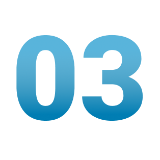 Number 3 icon.
