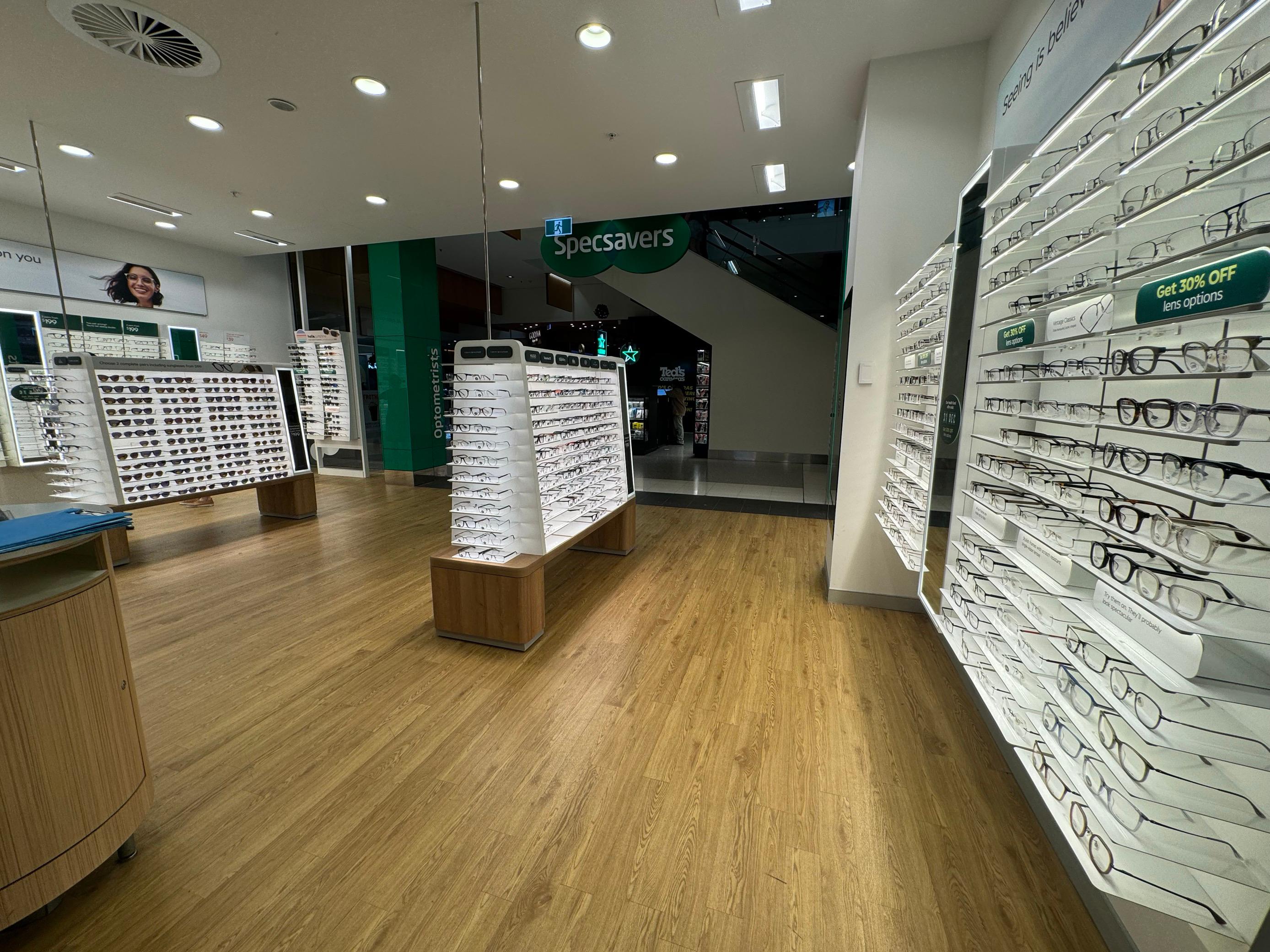 Specsavers Optometrists & Audiology - Canberra Centre Civic Canberra (02) 6262 9584