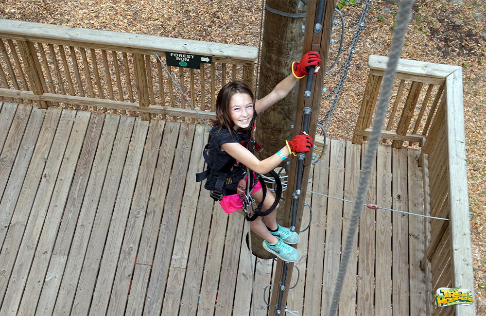 Climb to new levels at TreeHoppers TreeHoppers Aerial Adventure Park Dade City (813)381-5400