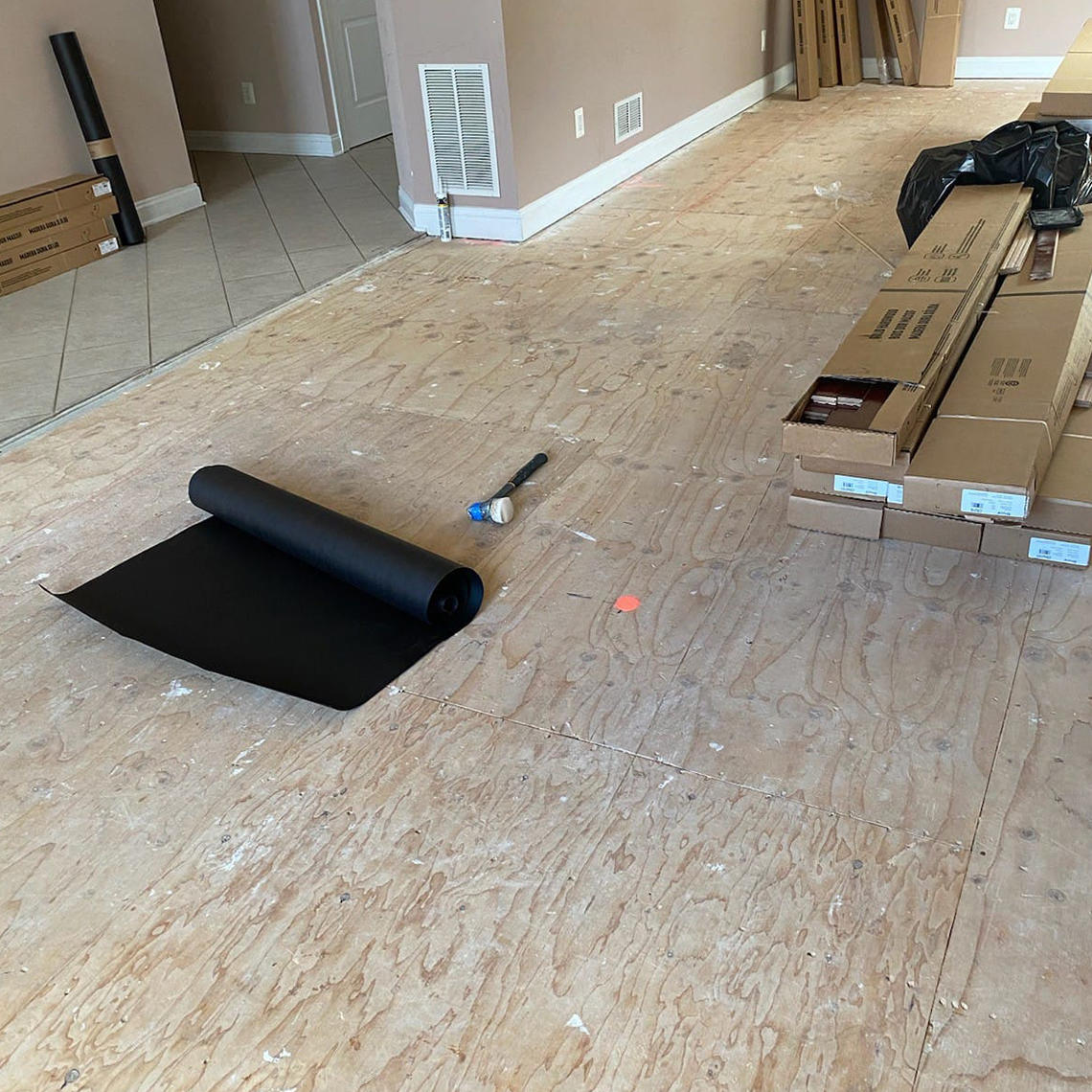 Allstate Hardwood Flooring LLC - laminate floor installation