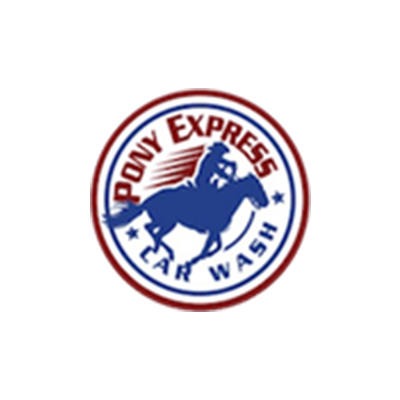 Pony Express Car Wash Logo