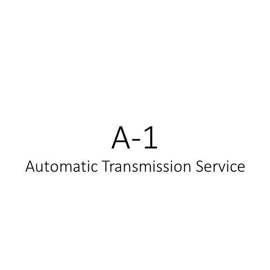 A-1 Automatic Transmission Service