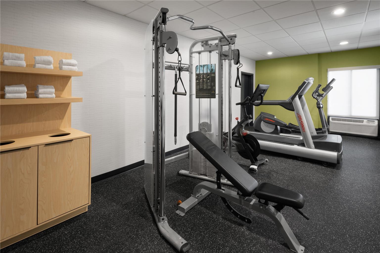 Health club fitness center gym