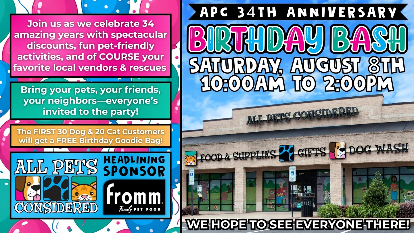 Image of Local Pet Event APC 34th Anniversary Birthday Bash! Nearby