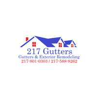 217-Gutters and Roofing Inc Logo