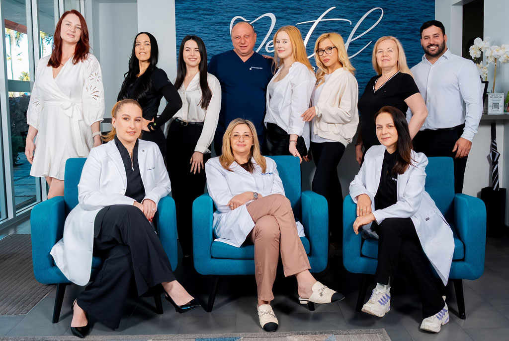 Dental team at Dental Pearl Miami in North Miami Beach.