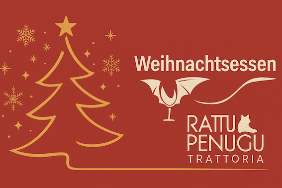 Weihnachtsessen für Firmen und private Gruppen