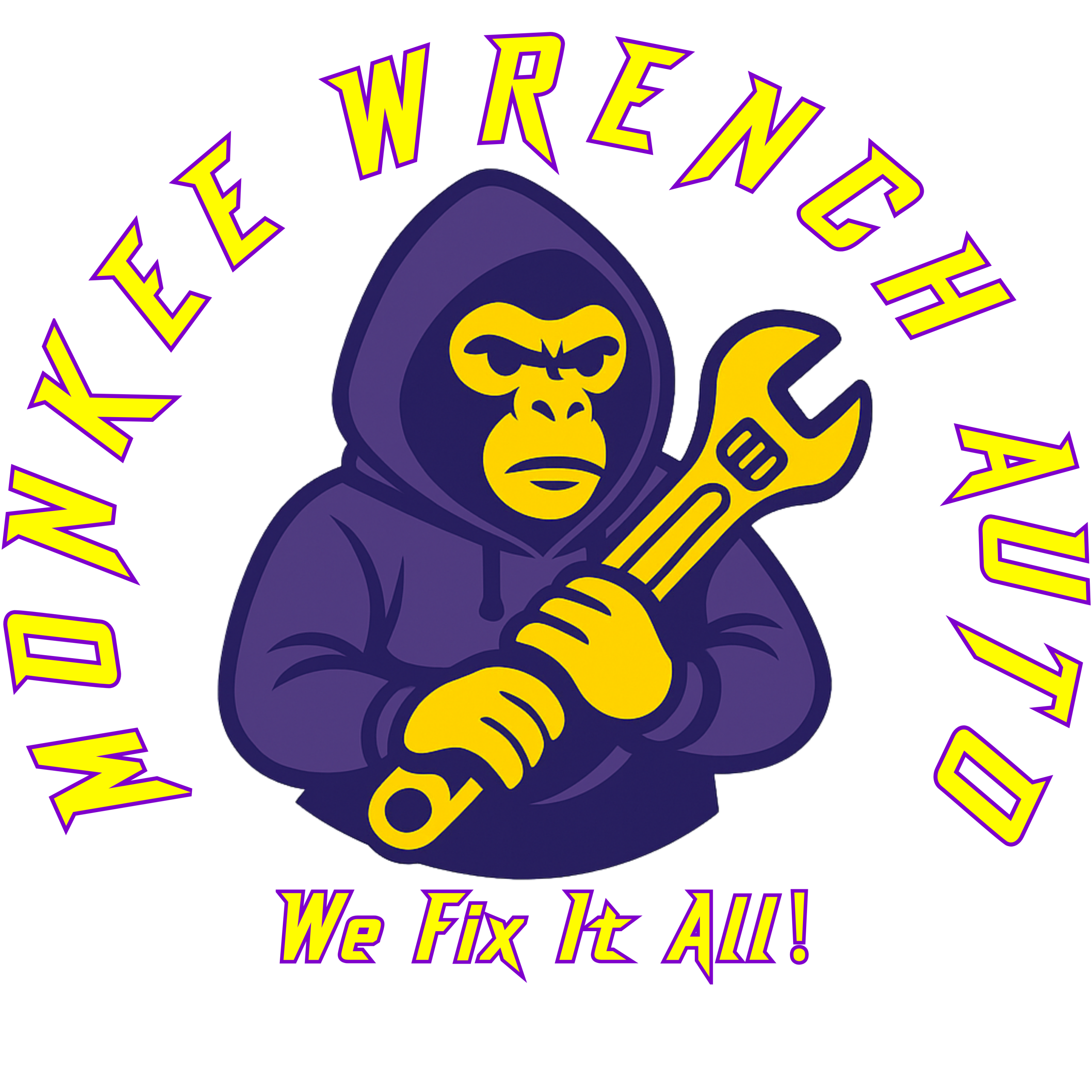 Monkee Wrench Auto Logo