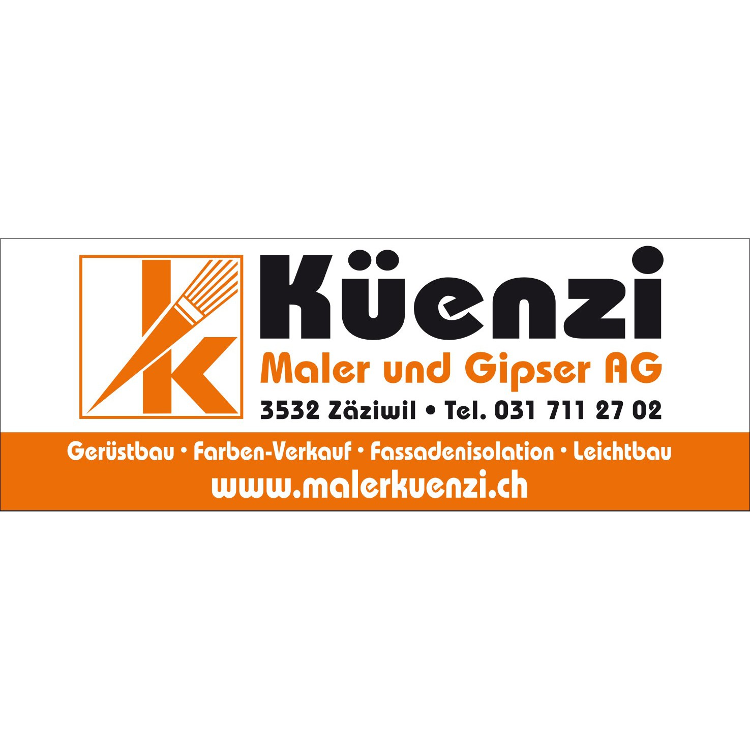 Küenzi Maler und Gipser AG Logo