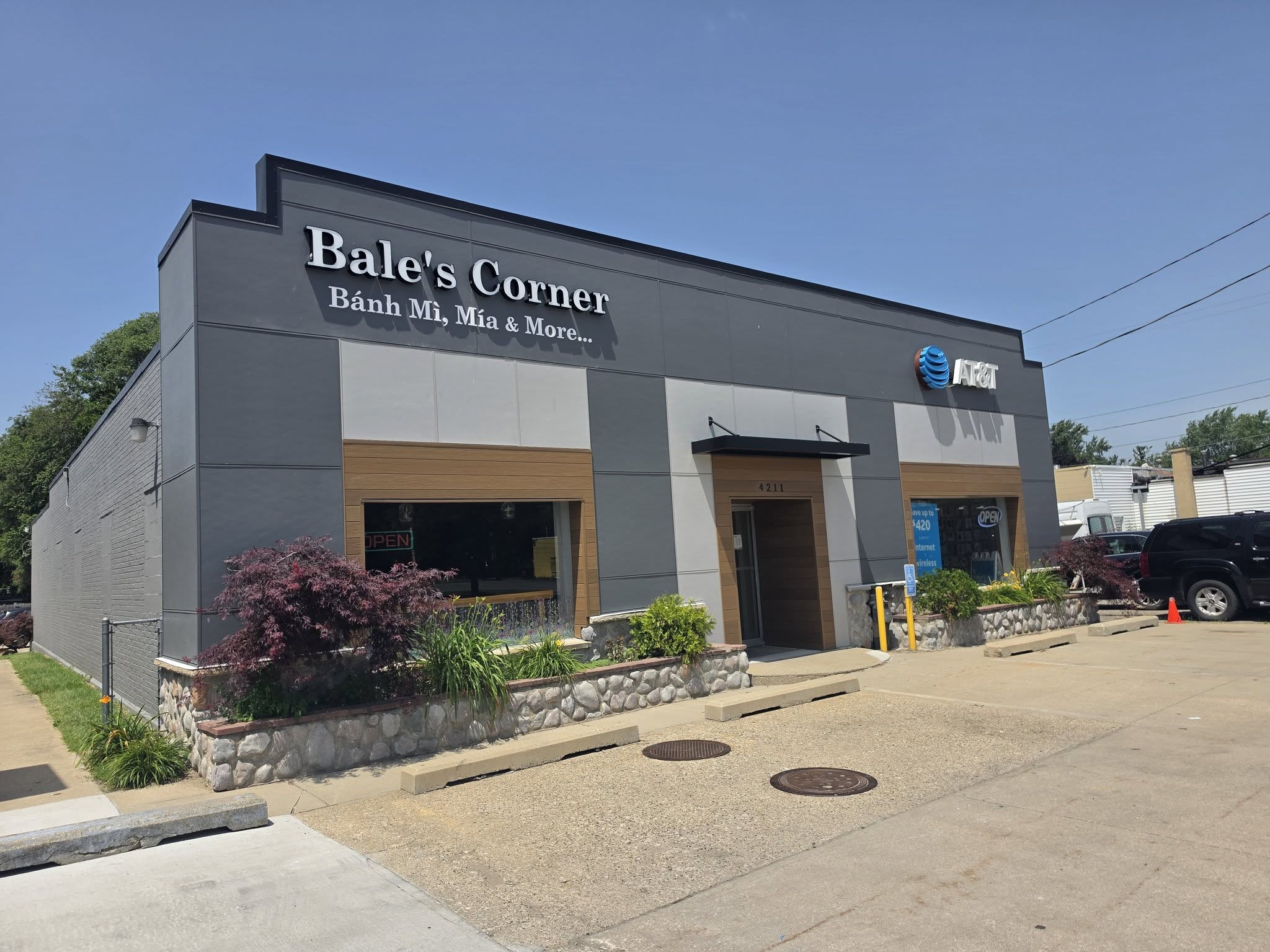We are located on S Division in between 36th and 44th Street, in between Brann's Steakhouse and Doll 
