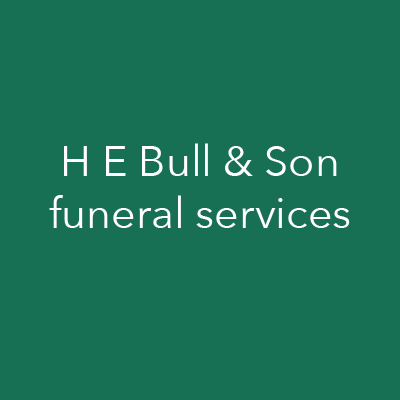 H E Bull & Son funeral services Logo