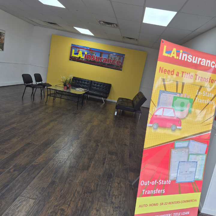 Interior of the L.A. Insurance Agency located at 5320 Antoine Dr in TX 