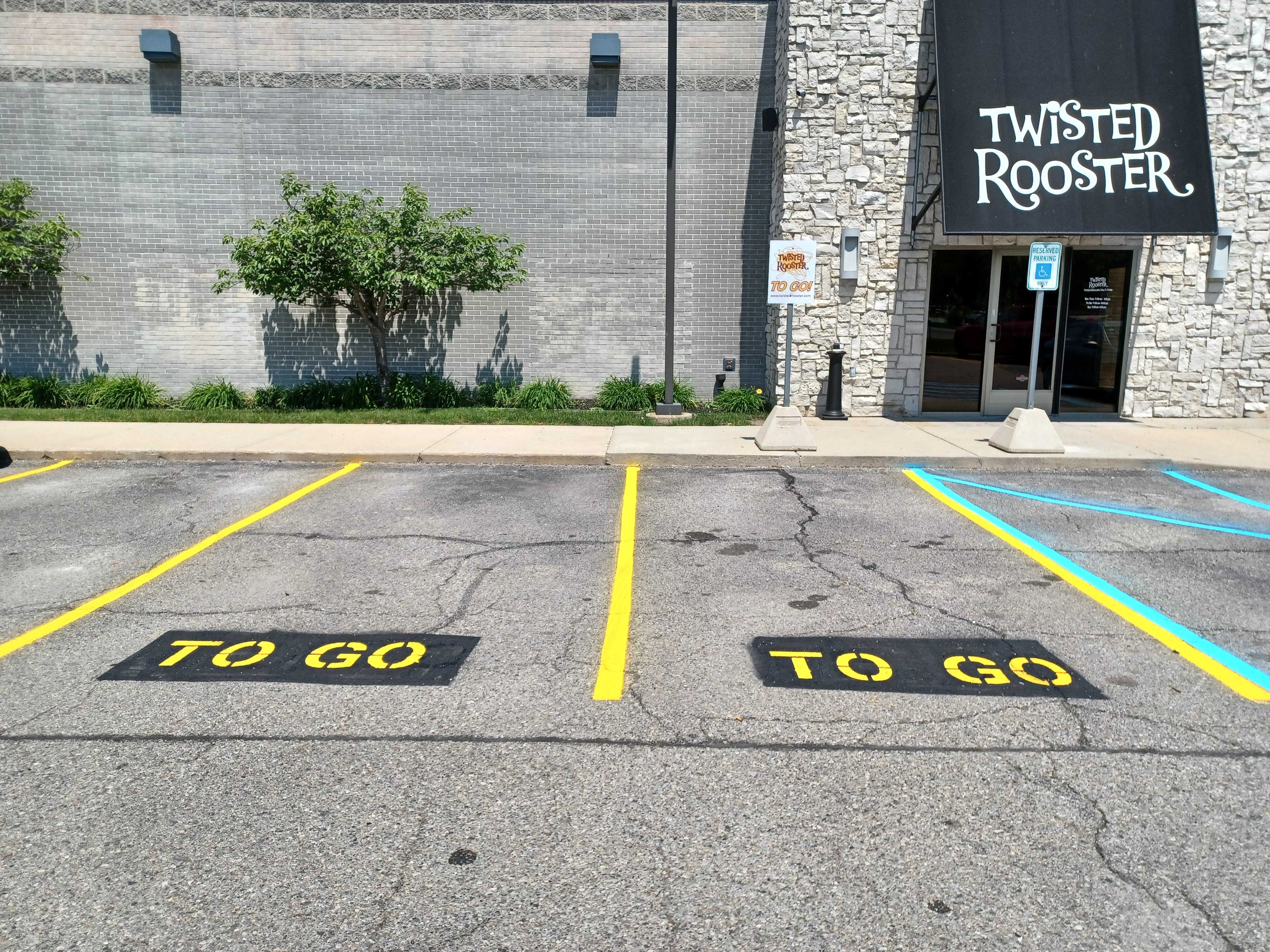 Image of Thermoplastic Pavement Markings by G-FORCE Metro Detroit MI